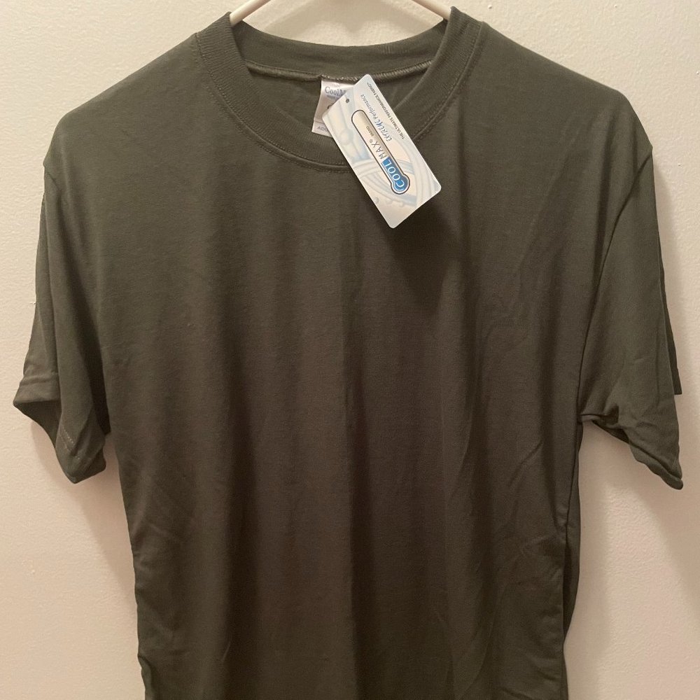 Ranger Joe's Cool Max Olive green Short sleeve T shirt